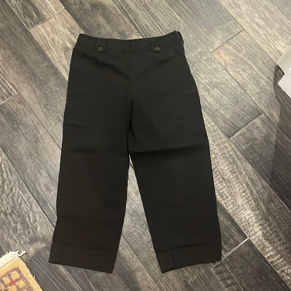 Talbots (6P) Black Chino Capris